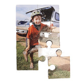 Rectangle Fridge Magnet Photo Puzzles -choose a size! (UK)