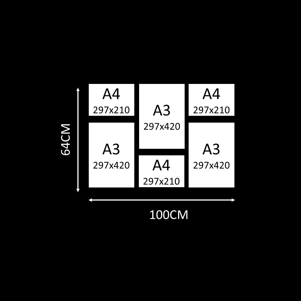 6 Piece Combo Canvas & More 