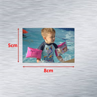 Rectangle Photo Fridge Magnets - personalised (6 PER PACK) (UK)