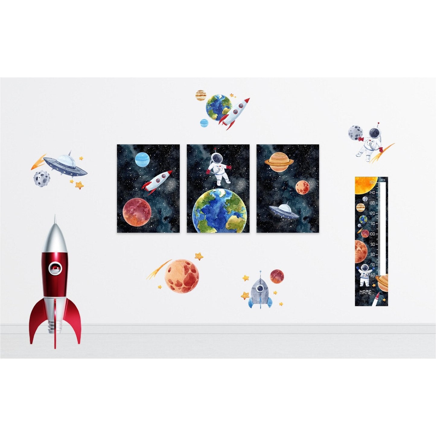 Space Set Decals & Height Charts