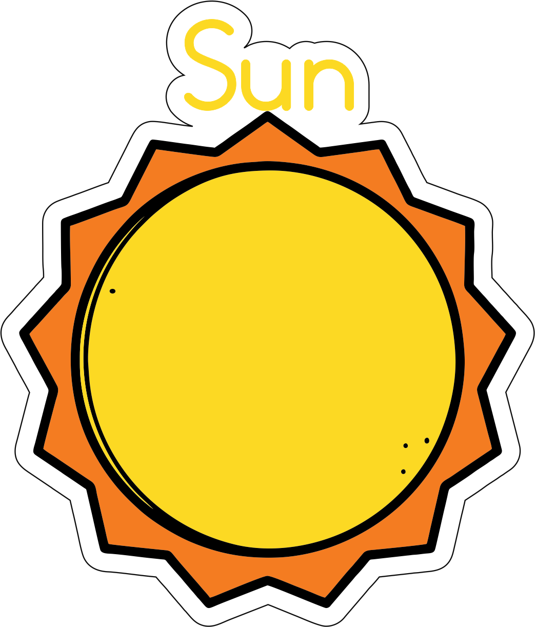 Planet Photo Fridge Magnets - (11 PER PACK)