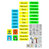 Date & Weather Chart (Afrikaans) (50pc) (UK)