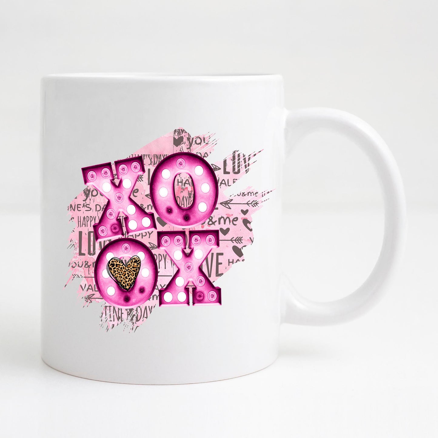 Xoxo pink Mug