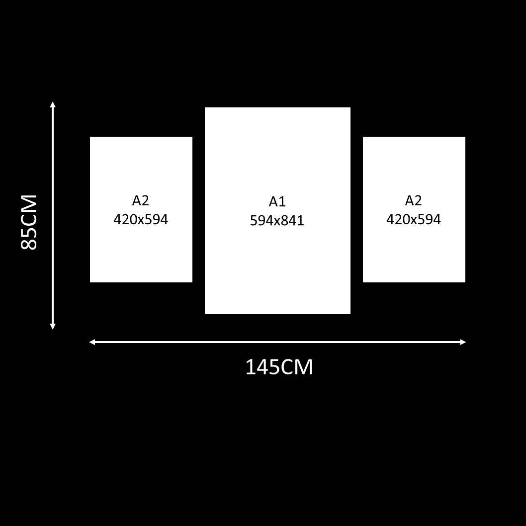 DAILY DEAL: Buy 1 X A1 and get 2 x A2 valued at R1000 Free! Canvas & More 