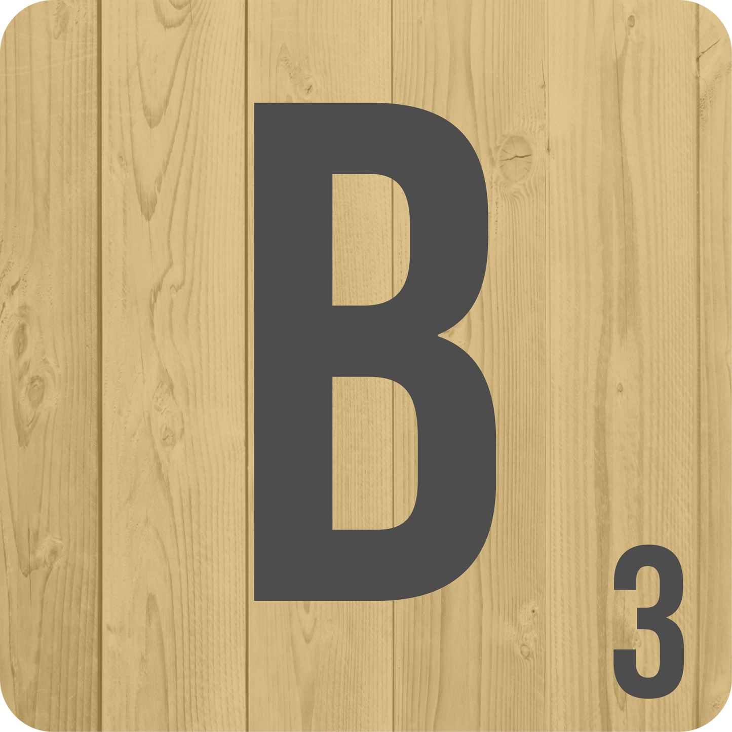 Scrabble Name Canvas Wall Art (Individual Letters)