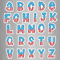 Captain America Alphabet Photo Fridge Magnets - (26 PER PACK) (UK)