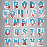 Captain America Alphabet Photo Fridge Magnets - (26 PER PACK) (UK)