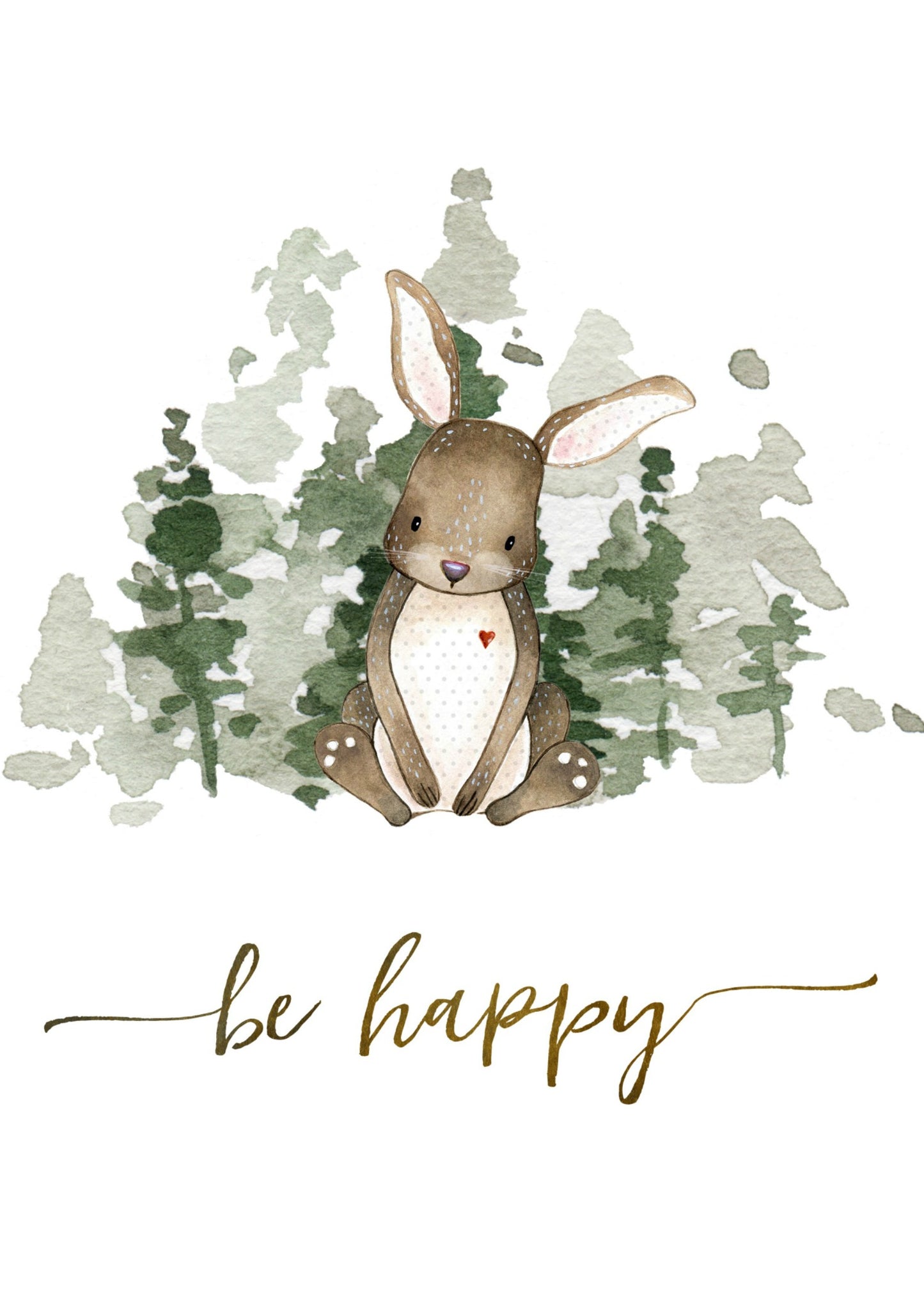 Unisex: Set of 6 - Woodlands Be Brave