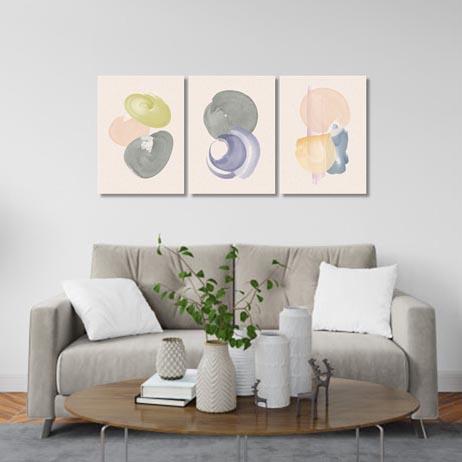 Watercolor-Abstract-Boho Canvas & More 