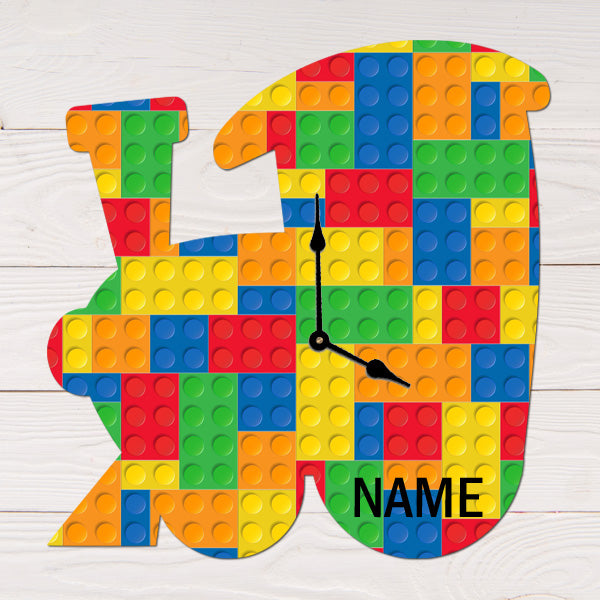 Personalized Clock - Train