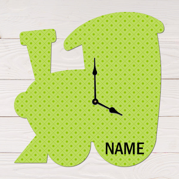 Personalized Clock - Train