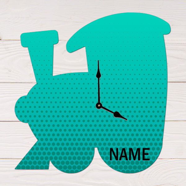 Personalized Clock - Train